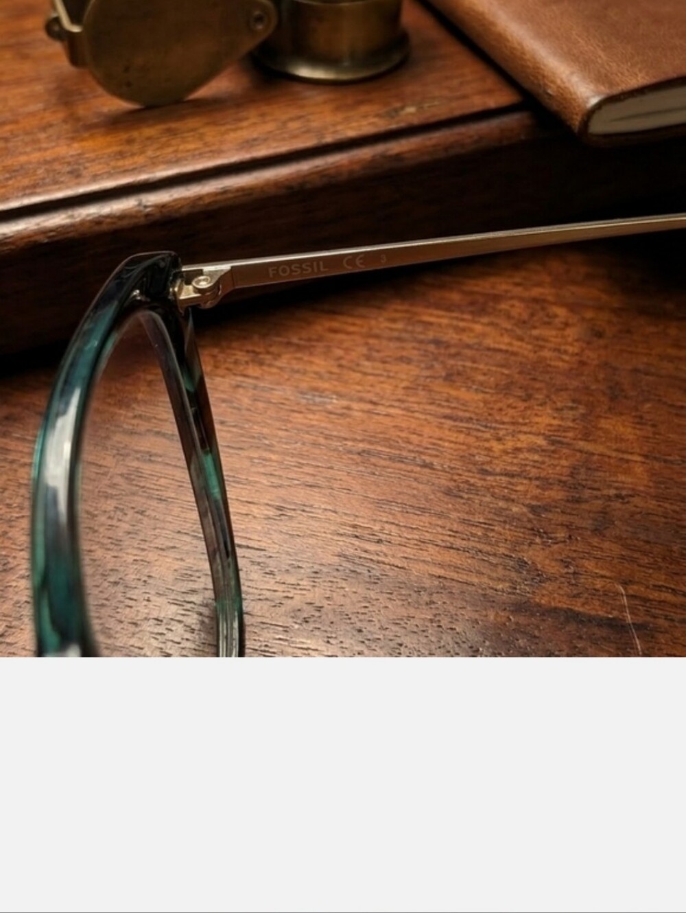 Fossil Cat-Eye Prescription Eyeglass Frames (EUC)